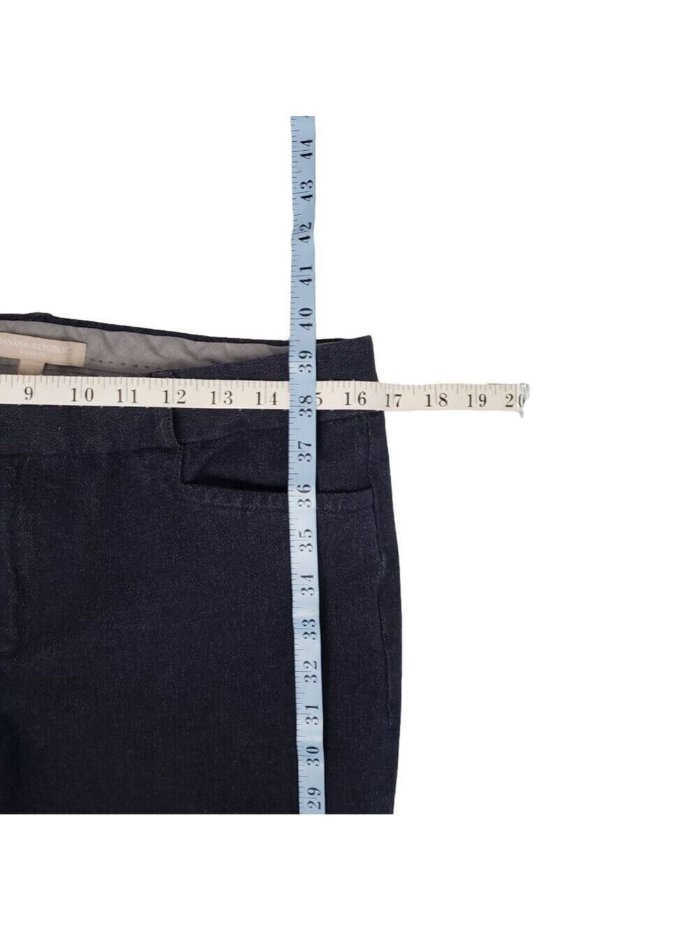 Banana Republic Sloan Fit Navy Dress Pants Women’s 12 - Picture 9 of 11